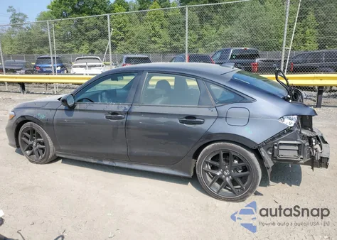 2025 Honda Civic Sport z USA, uszkodzony, nr VIN 2HGFE2F51SH555548